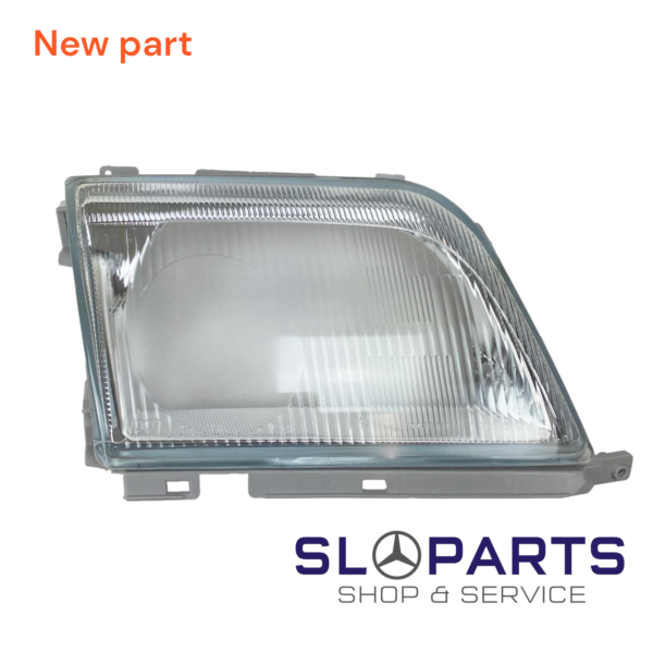 HEADLIGHT GLASS XENON RIGHT A1298202666 NEW