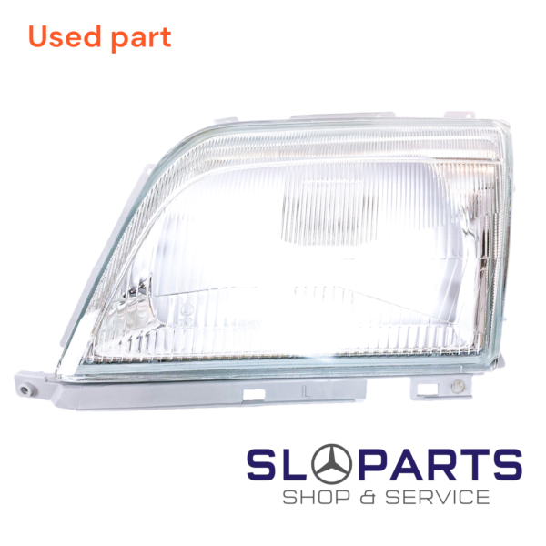 HEADLIGHT GLASS LEFT LEFTHANDLE A1298201566