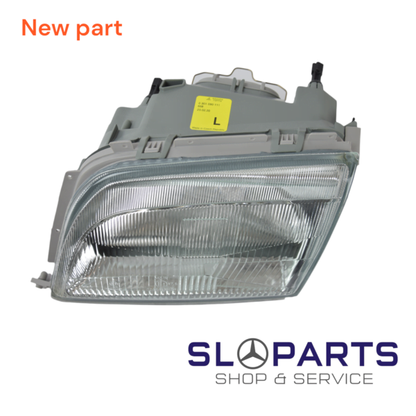 HEADLIGHT LEFT LEFTHANDLE A1298202761 NEW