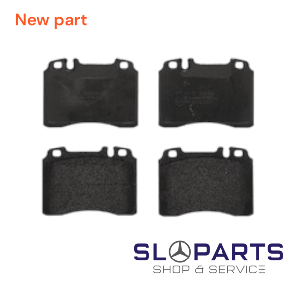 BRAKE PADS FRONT SIDE A0054200220