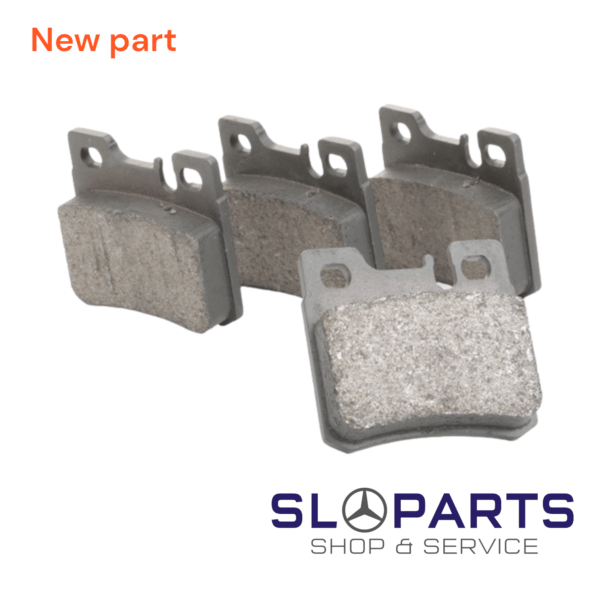 BRAKE PADS REAR SIDE A0054201720