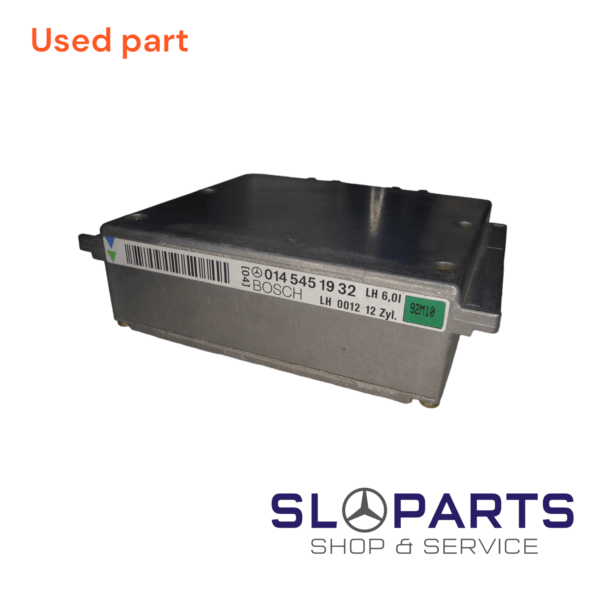 ENGINE CONTROL MODULE SL600 A0145451932