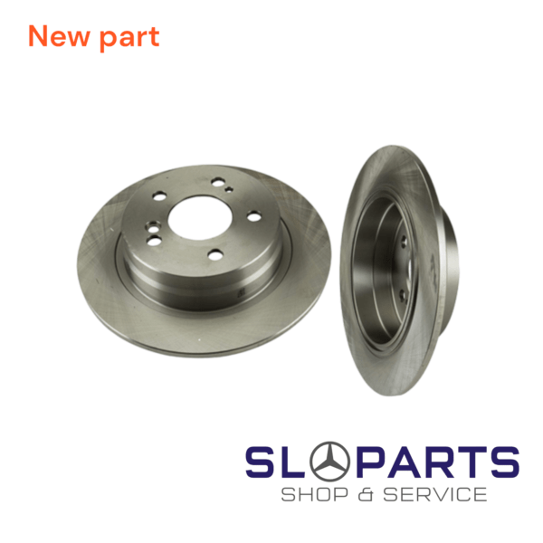 BRAKE DISC'S REAR SIDE SET A1294230012