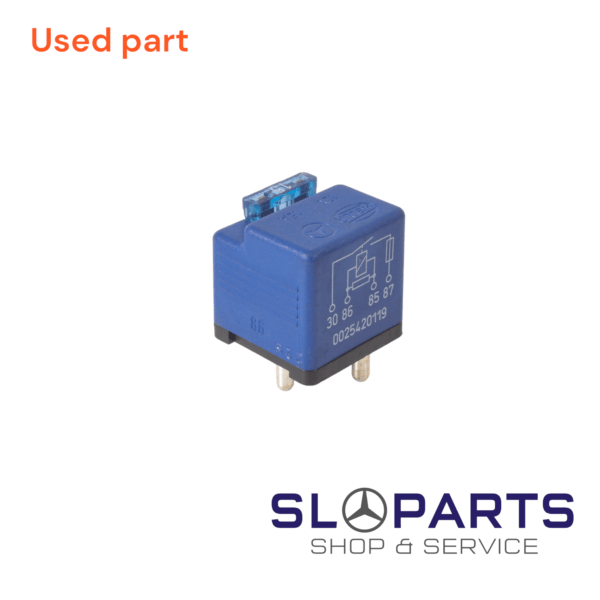 FAN AUXILIARY RELAY A0025420119