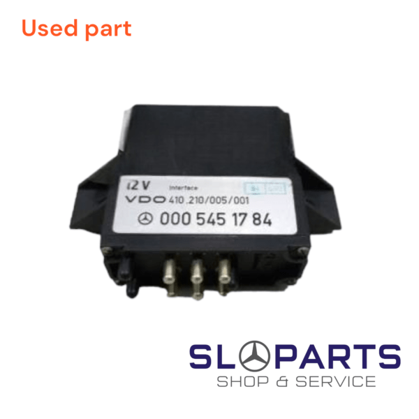 OVERHEAT CONTROL MODULE A0005451784
