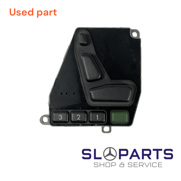 SEAT CONTROL SWITCH BUTTONS LEFT WITH MEMORY A1298202110