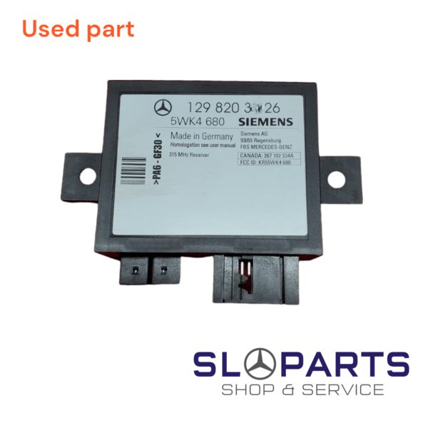 IMMOBILIZER CONTROL MODULE A1298203626