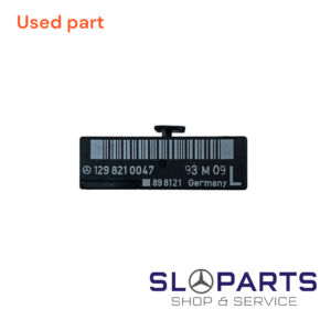 SEAT LOCKING/BUZZER RELAY LEFT A1298210047